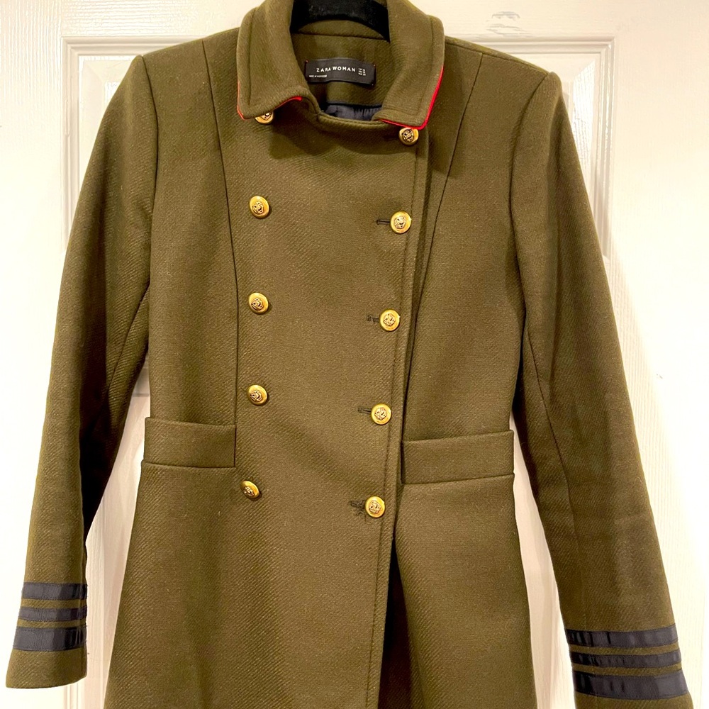 Zara Wool Coat Size XS